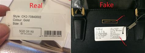 how to spot fake charles and keith bag